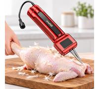 Plumeuse Électrique pour Volailles, Outil Portatif De 70 W avec Deux Têtes en Acier Inoxydable 304, Rotation Avant Et Arrière De 4700 TR/Min pour Poulets, Canards, Oies Et Préparation des