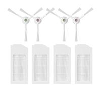 Plumflex Pièces de rechange pour aspirateur T10/T10 Turbo Robot Accessoires Brosse latérale Filtre HEPA
