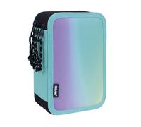 Plumier À 3 Compartiments Avec Contenu Sunset, Turquoise