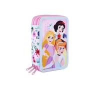 Disney Trousse scolaire Plumier 3 niveaux Princesses avec accessoires