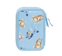 Plumier - Cerda - Bluey - 3 Fermetures Éclair - 43 Pièces - Multicolore