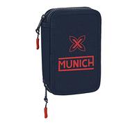 PLUMIER DOBLE PQÑO 28 PCS MUNICH "FLASH"