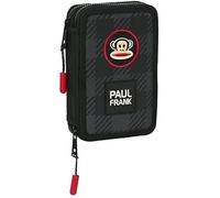 PLUMIER DOBLE PQÑO 28 PCS PAUL FRANK "CAMPERS"