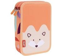 Plumier double Milan Animals Orange 19,5 x 13 x 5 cm Orange G