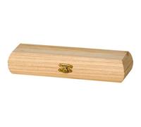 Plumier en bois - ARTEMIO - Rectangulaire - 21,5 cm - Marron - Mixte