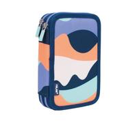 MILAN® Plumier 2 étages avec contenu série The Fun, bleu
