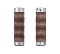 Brooks Plump Leather Grips (130+130mm) -Antic Brown-New22 Guidoline Adulte Unisexe, Argent, Standard