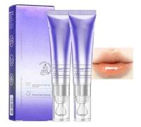 Plumping & Anti-Wrinkle Hydrating Lip Serum,Color-changing Lip Plumper Serum,Lips Care Serums,Hydrating & Reduce Fine Lines (2Pcs Orange)