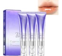 Plumping & Anti-Wrinkle Hydrating Lip Serum,Color-changing Lip Plumper Serum,Lips Care Serums,Hydrating & Reduce Fine Lines (3Pcs Orange)