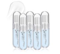 Plumping Lip Oil, Lip Glow Oil, Lip Plumper, repulpeur de lèvres, gloss transparent pour femmes, huile coréenne pour lèvres sèches, nourrissante et hydratante, non grasse (5pc)