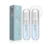 Plumping Lip Oil, Lip Glow Oil, Lip Plumper, repulpeur de lèvres, gloss transparent pour femmes, huile coréenne pour lèvres sèches, nourrissante et hydratante, non grasse (2pc)