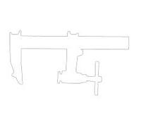 PLUNGER Screw Clamp 30X15 cm