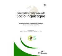 Pluralité linguistique et démarche de recherche Vers une sociolinguistique complexifiée - Philippe Blanchet - L'harmattan - broché - Revue