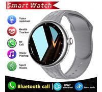 Plus 2025 Nouvelle Montre Intelligente Hommes Plein Écran Tactile Sport Fitness Montre Ip67 Étanche Bluetooth Pour Android Ios Smartwatch Hommes Boîte.Gray A0011.