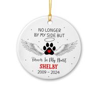 Plus À Mes Côtés pour Toujours dans Mon Cœur Ornement Suspendu Drôle Décoration De Noël A Suspendre Créatif Pendentif De Noël pour Mariage Fête Festival