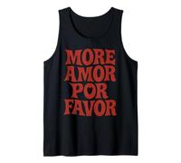 Plus Amor Por Favor Citation d'amour Latin Espagnol Débardeur