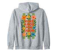 Plus Amor Por Favor Citation d'amour Latin Espagnol Sweat à Capuche