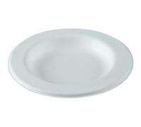 PLUS Assiette ronde blanche en canne à sucre 800 unités Betik 1