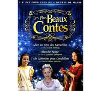 Plus beaux contes : Alice au pays des merveilles, Blanche-Neige, Trois noisettes pour Cendrillon Coffret DVD