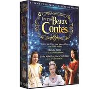 Plus beaux contes : Alice au pays des merveilles, Blanche-Neige, Trois noisettes pour Cendrillon Coffret DVD E