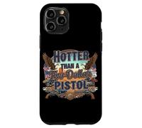Plus chaud qu'un pistolet à deux dollars - Bold Country Western Coque pour iPhone 11 Pro