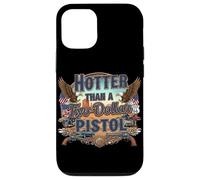 Plus chaud qu'un pistolet à deux dollars - Bold Country Western Coque pour iPhone 12/12 Pro