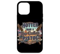 Plus chaud qu'un pistolet à deux dollars - Bold Country Western Coque pour iPhone 12 mini