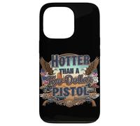 Plus chaud qu'un pistolet à deux dollars - Bold Country Western Coque pour iPhone 13 Pro
