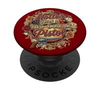 Plus chaud qu'un pistolet à deux dollars - Bold Country Western PopSockets PopGrip Adhésif