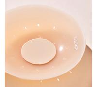 Plus Couvre-mamelons réutilisables, autocollants, respirants, perforés et invisibles en silicone - Avec des cache-mamelons gratuits - Essentiels de voyage prêts à l'emploi Couvre-mamelon Soutien-gorge