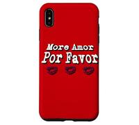 Plus d'amour s'il Vous plaît Plus d'Amor Por Favor Grand Coque pour iPhone XS Max