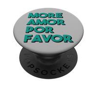 Plus d'amour s'il Vous plaît Plus d'Amor Por Favor Grand PopSockets PopGrip Adhésif