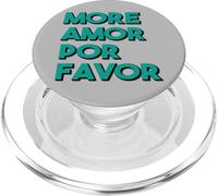 Plus d'amour s'il Vous plaît Plus d'Amor Por Favor Grand PopSockets PopGrip pour MagSafe