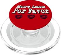 Plus d'amour s'il Vous plaît Plus d'Amor Por Favor Grand PopSockets PopGrip pour MagSafe