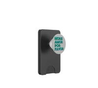 Plus d'amour s'il Vous plaît Plus d'Amor Por Favor Grand PopSockets PopWallet pour MagSafe