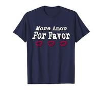 Plus d'amour s'il Vous plaît Plus d'Amor Por Favor Grand T-Shirt