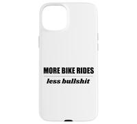 Plus de balades à vélo, Moins de conneries, Cyclistes, Cyclistes, vélos Coque pour iPhone 15 Plus
