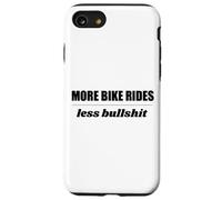 Plus de balades à vélo, Moins de conneries, Cyclistes, Cyclistes, vélos Coque pour iPhone SE (2020) / 7/8