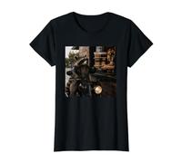 Plus de café Raton Laveur Machine à café Amoureux T-Shirt Graphique avec Valeur