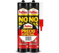 Plus De Clous Pour Tout Hightack,Adhésif De Montage Résistant Aux Températures Extrêmes,Colle Forte Sur Surfaces Humides,Adhésif Blanc,Pack Économique Avec 2 Cartouches X 446 G