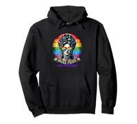 Plus de fierté, moins de préjugés, des œuvres d'art arc-en-ciel Sweat à Capuche