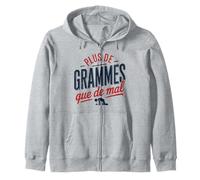 Plus de Grammes que de Mal Soirée Fête Humour Alcool Drôle Sweat à Capuche