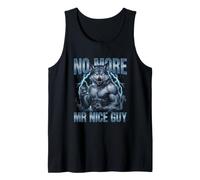 Plus de mème Mr Nice Guy Alpha Wolf Brainrot Débardeur