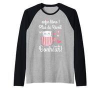 Plus de Réveil Retraite Humour collègue Départ Enfin Libre Manche Raglan