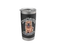 Plus de rides, plus d'amour - Shar-Pei Lover Edition Gobelet isotherme en acier inoxydable double paroi