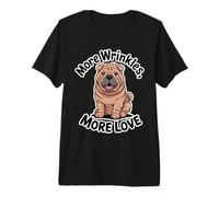 Plus de Rides, Plus d'amour - Shar-Pei Lover Edition T-Shirt Haut de Gamme