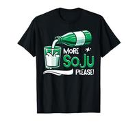 Plus de soju, s'il vous plaît, amateur de soju coréen qui boit de l'alcool T-Shirt