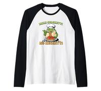 Plus de Spaghetti No Regretti Funny Frog Pasta Manche Raglan