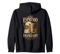 Plus d'Espresso Moins de Cafard Amoureux du Cafe Sweat à Capuche