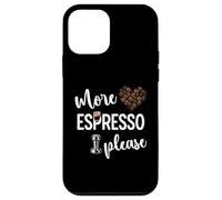 Plus d'Espresso Please Funny Coffee Lover Barista Art Coque pour iPhone 12 Mini